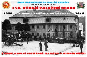 150. výročí založení sboru hasiču 1